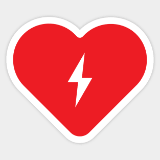 ELECTRIC HEART Sticker